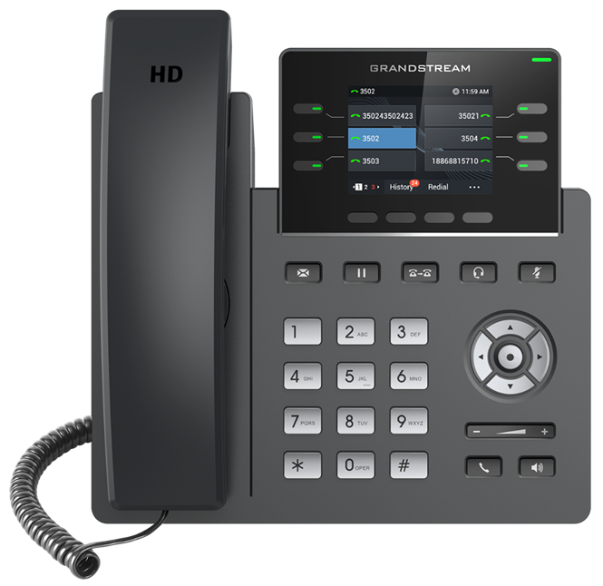 Grandstream IP phone for Connected Voice Professional