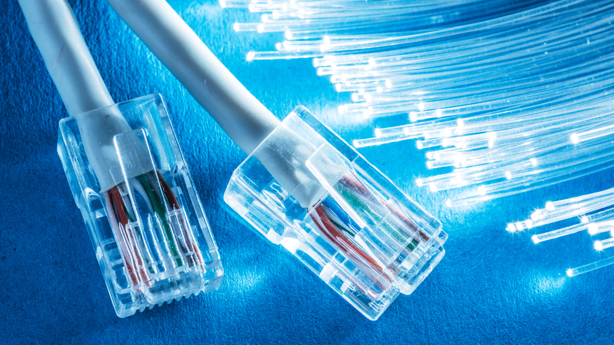 Fiber internet - optical fibers