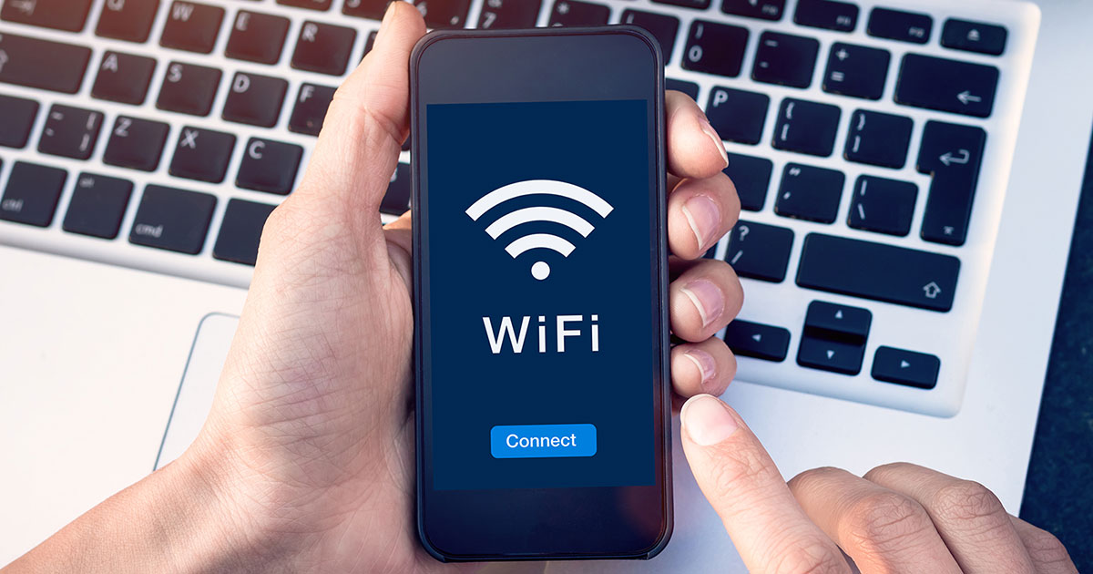 WiFi access on a phone