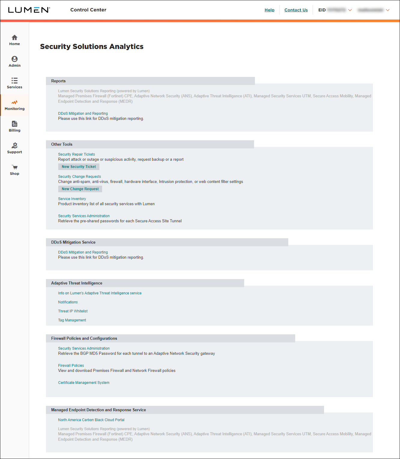 Security Solutions Analytics