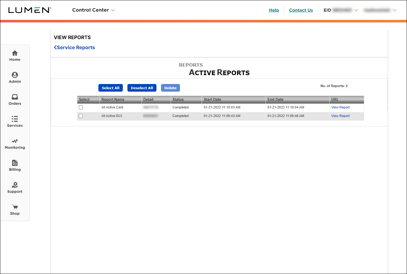 View Reports