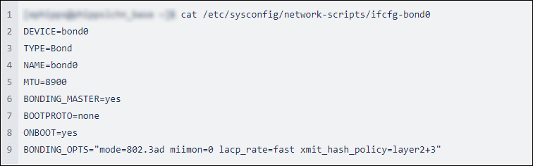 Failover checking configuration