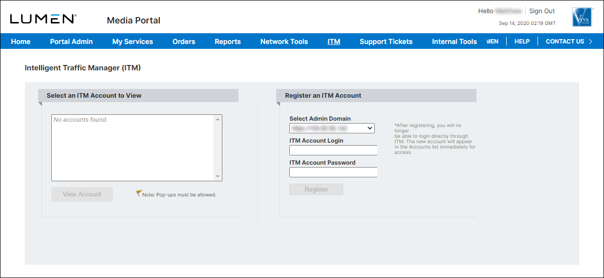 Intelligent Traffic Manager