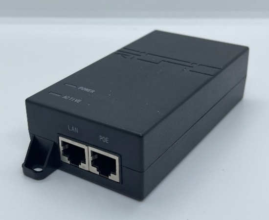 PoE device for InHand ODU 5G wireless router (showing Ethernet ports)