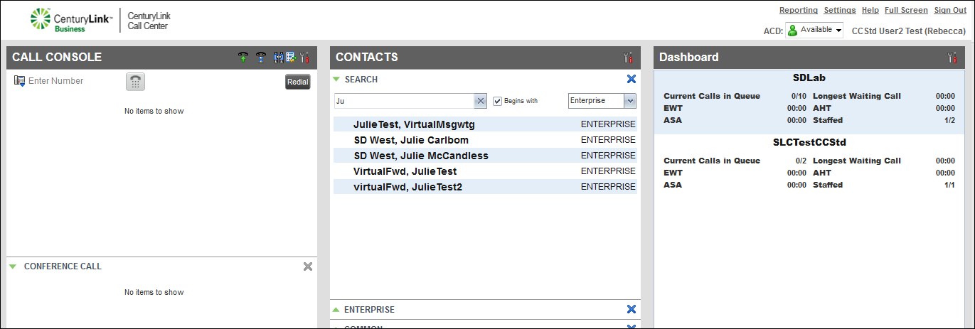 voip contact center search results